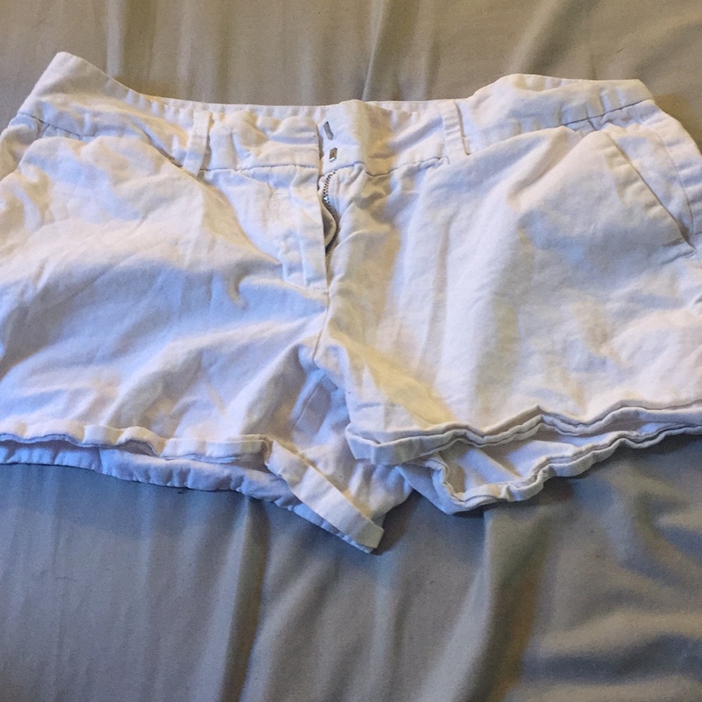 White shorts
